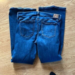 American Eagle size 12L boot cut jeans, low rise